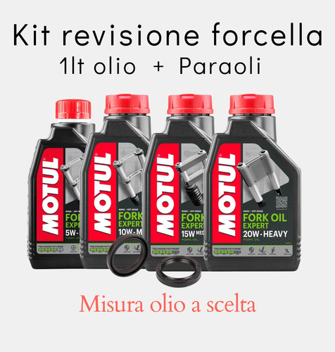 Kit revisione forcella olio - olio, e