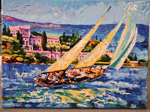 Quadro paesaggio marina