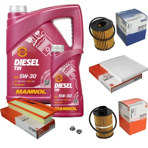 Mahle controllo set mannol - set, 6
