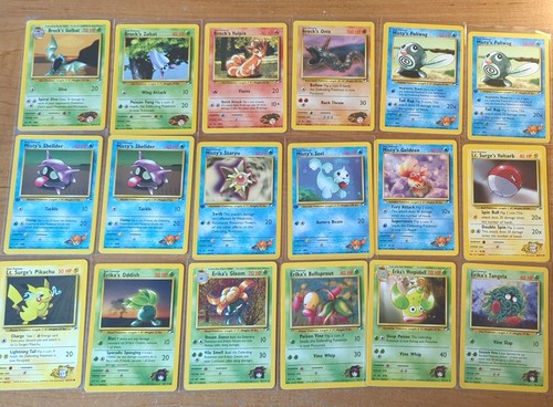 Lotto pokemon sfida - lp/nm,