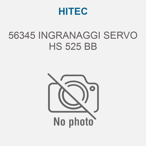 Hitec ingranaggi servo 525 - ingranaggi, hs