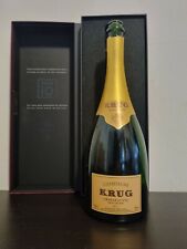 empty Bottigla no astuccio vuota champagne Krug 166