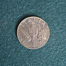Moneta centesimi lire - moneta,