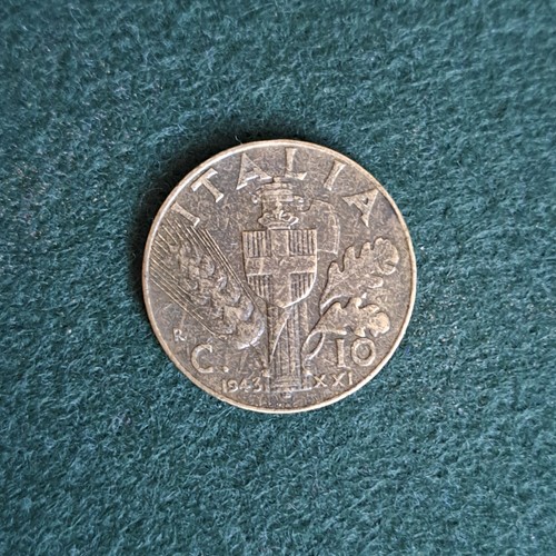 Moneta centesimi lire - 10,