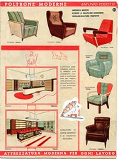 CATALOGO MOBILI FERRETTI MILANO OGNI USO E STILE POLTRONE DIVANI SALOTTI
