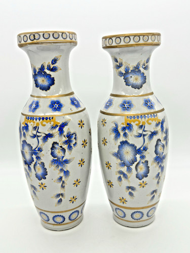 Set vasi vintage porcellana - 2,
