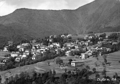 Cartolina caglio panorama - cartolina,