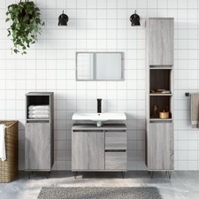 vidaXL Set Mobili da Bagno 3