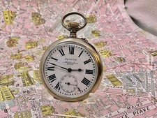 Zenith Michaelsen Roma . Assegnato FS .  Prima Serie . 1906/07 . OROLOGIO TASCA