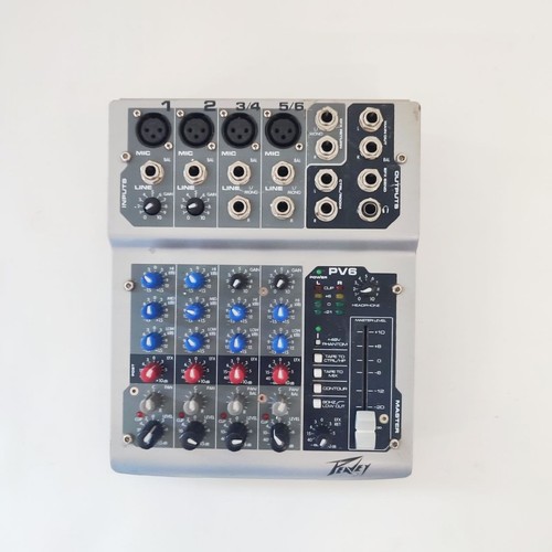 Peavey pv6 console mixaggio - pv6,