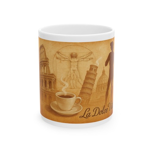 Tazza italia bandiera - tazza,