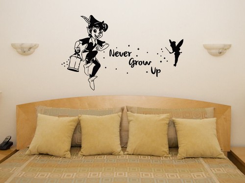 Adesivo peter pan never grow - pan,