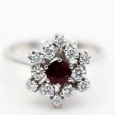 Anello 750/18K Oro Bianco