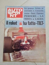 Autosprint settimanale anno