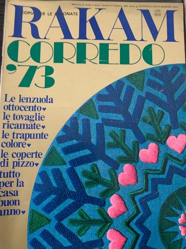 Riviste rakam 1973 numeri - rakam,
