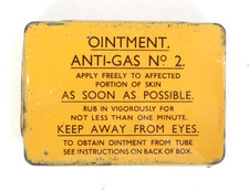 Ointment Anti-Gas N°2 - BRITISH ARMY WW2  ( matériel original )