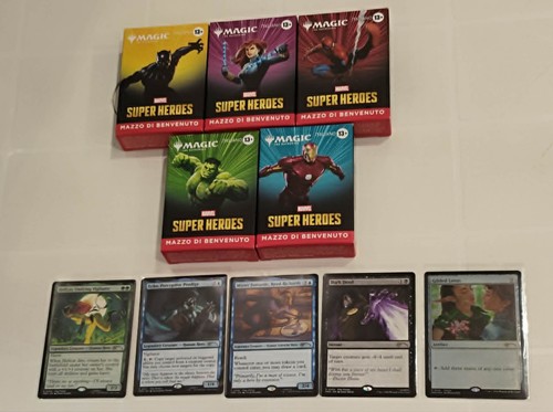 Mtg marvel super - marvel, 5