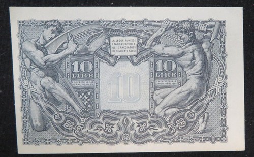Italy lire 1944 1952 - 10, nd