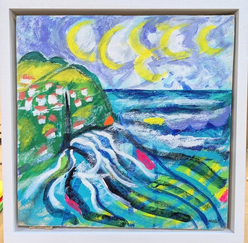Quadro tela paesaggio marino - quadro,