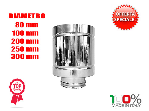 Comignolo antivento cappello - comignolo,