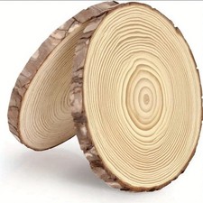 Fetta di Legno Naturale Vuota –Decorazioni, Artigianato,Hobby Creativi Incisione