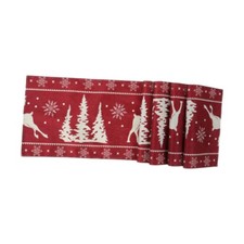 Runner da tavola natalizio, tovaglia portatile per banchetti di festa