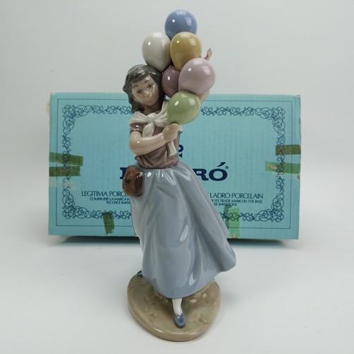 Lladro balloon seller - lladro,
