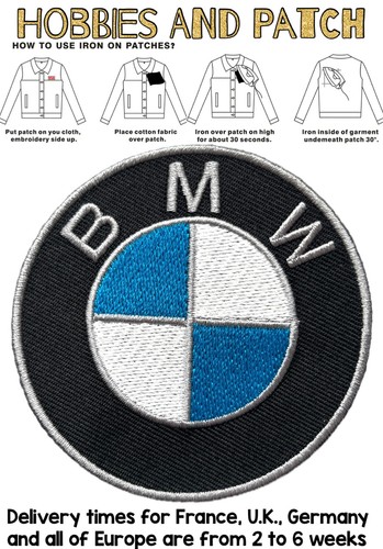 Patch bmw car brand logo - car,