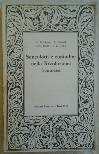 Libro sanculotti e contadini - libro,