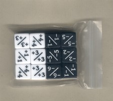 Set di dadi bonus/malus (12