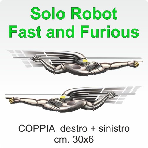 Fast and furious robot - and,