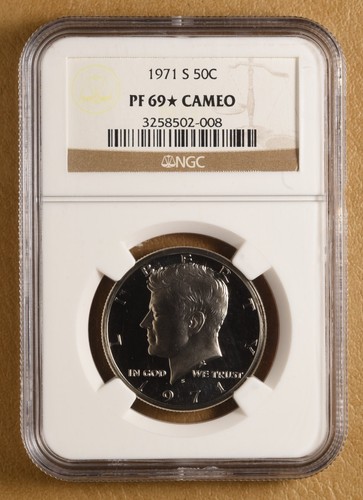 1971 proof kennedy - s,