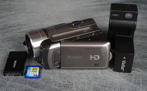 Canon vixia hf100 - vixia,