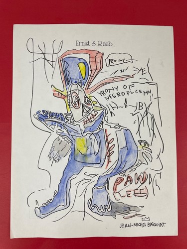 Jean michel basquiat disegno - basquiat,