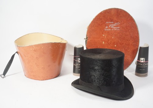 Sombrero antiguo piel de - sombrero,