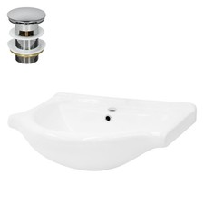 Lavabo in ceramica da incasso