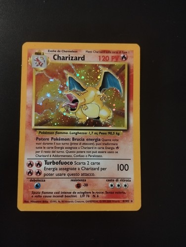 Carta pokémon charizard 102 - pokémon,
