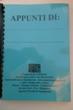 ANALISI L-B Prof.RAVAGLIA (2006) Copisteria IL COPIONE-via Saragozza BOLOGNA-E76