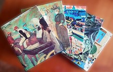 Volumi sfusi dell'Enciclopedia "L'arte moderna", Ed. F.lli Fabbri, 1975