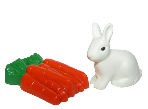 Playmobil coniglio bianco - , in