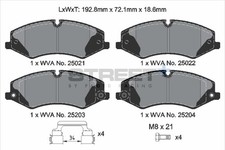 Pastiglie Freni LAND ROVER