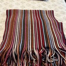 Sciarpa uomo con frange