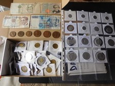 * REPUBLLICA ITALIANA *  LOTTO 248 MONETE *REGALO 4 BANCONOTE E 6 VECCHIE MONETE