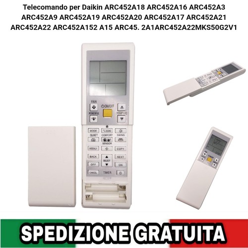 Telecomando per daikin - per,