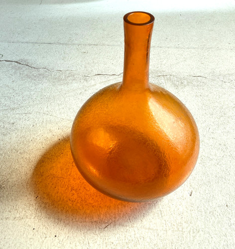 Vaso bottiglia vintage vetro - vaso,