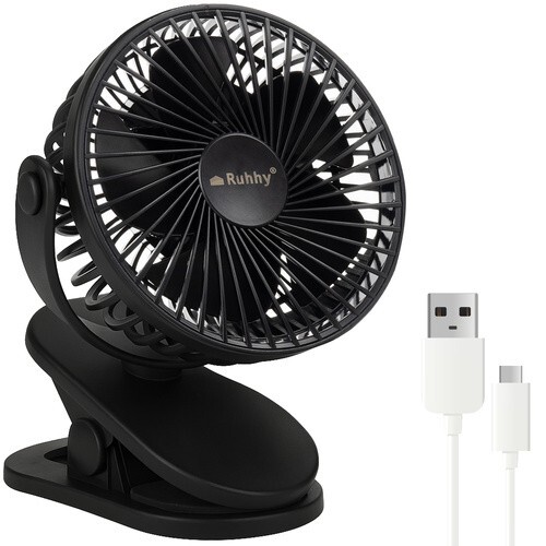 Ventilatore tavolo con clip - da,