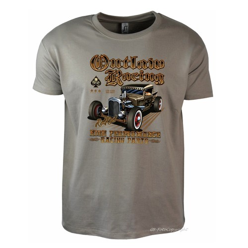 Shirt hot rod automotiv - t-shirt,