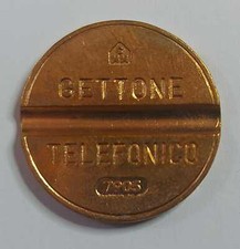GETTONE TELEFONICO CON SEGNO DI ZECCA NUMERO DI SERIE 7905 RARO
