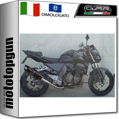 Gpr scarico hom furore nero - scarico,