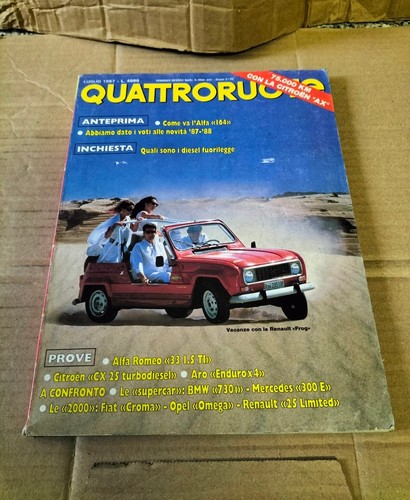 Rivista epoca quattroruote - rivista, d'epoca